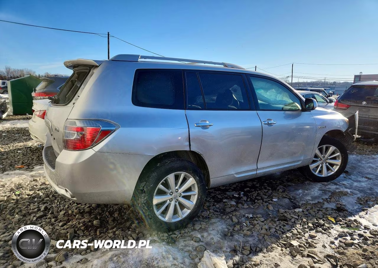 2009 Toyota Highlander Hybrid VIN:JTEEW41A092035606 - 3