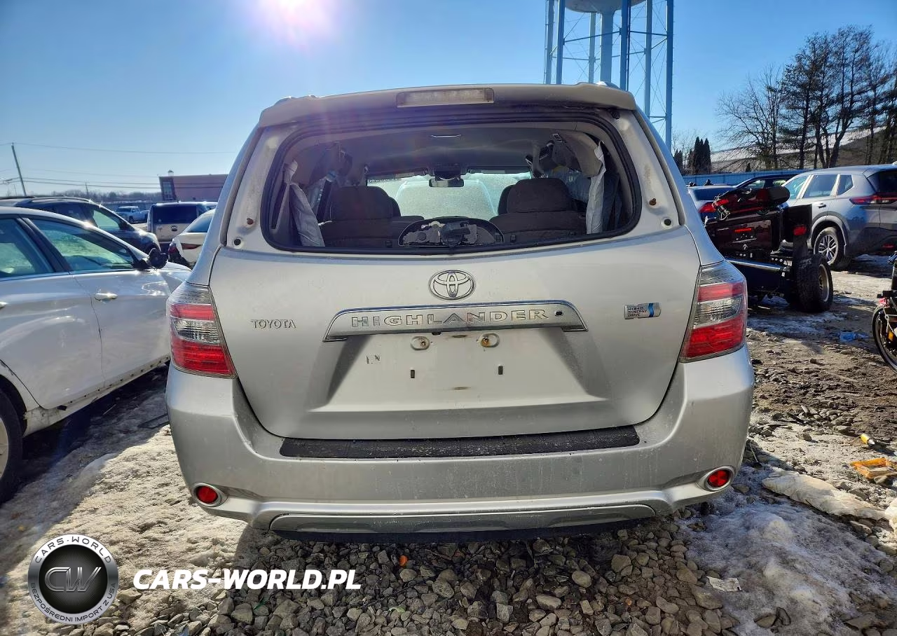 2009 Toyota Highlander Hybrid VIN:JTEEW41A092035606 - 6