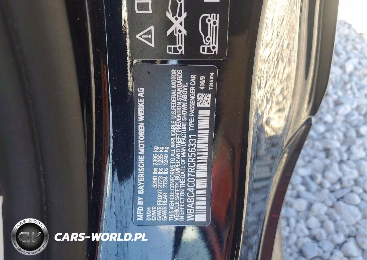 2024 BMW M850Xi VIN:WBABC4C07RCR56331 - 13