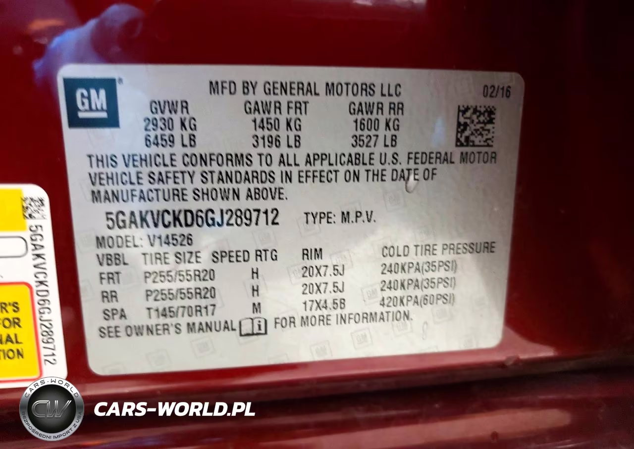 2016 Buick Enclave VIN:5GAKVCKD6GJ289712 - 13
