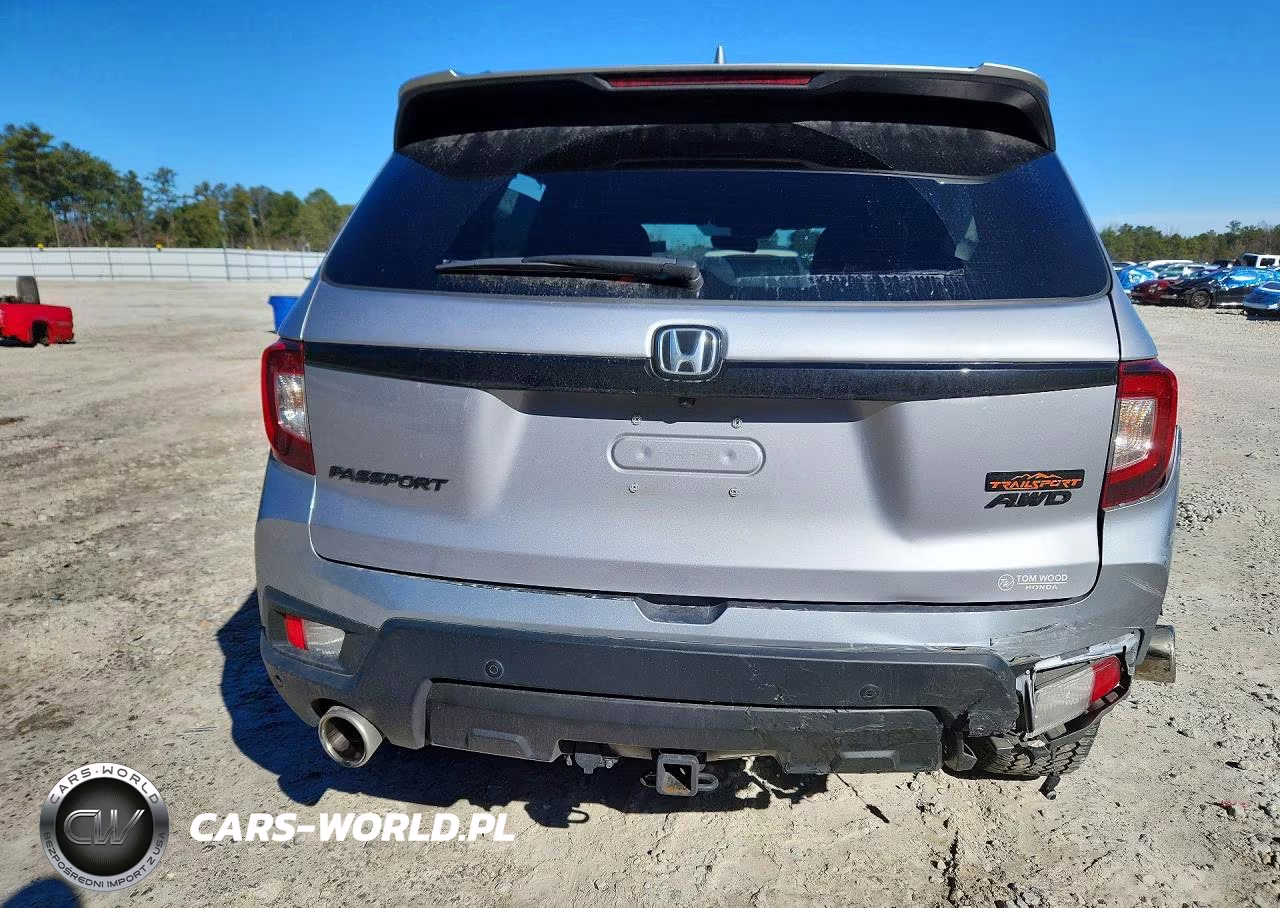 2024 Honda Passport Trail Sport VIN:5FNYF8H60RB018618 - 6
