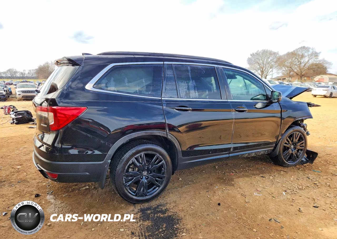 2022 Honda Pilot Se VIN:5FNYF5H20NB021797 - 3