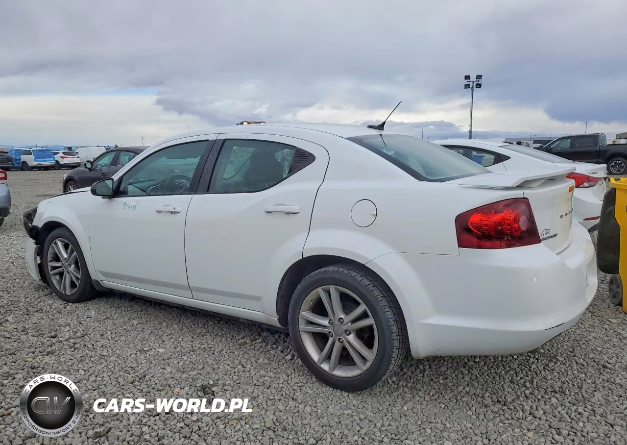2014 Dodge Avenger Se VIN:1C3CDZAG6EN104508 - 2