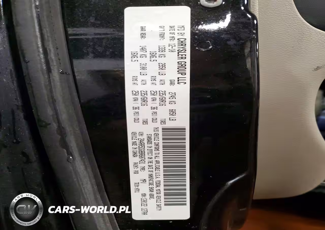 2011 Chrysler Town & Country Touring VIN:2A4RR5DG8BR607431 - 13