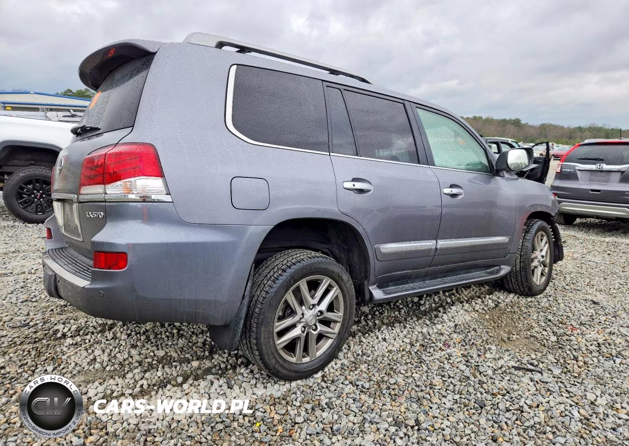 2013 Lexus Lx 570 Base VIN:JTJHY7AX8D4105316 - 3