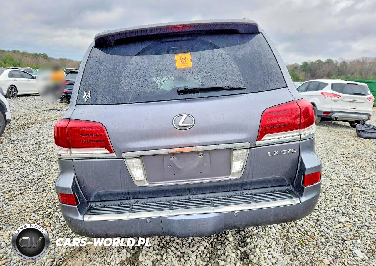 2013 Lexus Lx 570 Base VIN:JTJHY7AX8D4105316 - 6