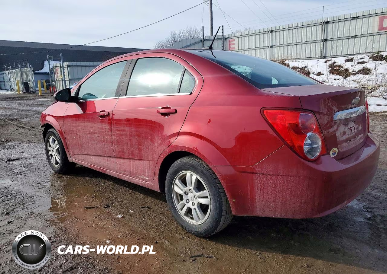 2013 Chevrolet Sonic Lt VIN:1G1JC5SH1D4170516 - 2