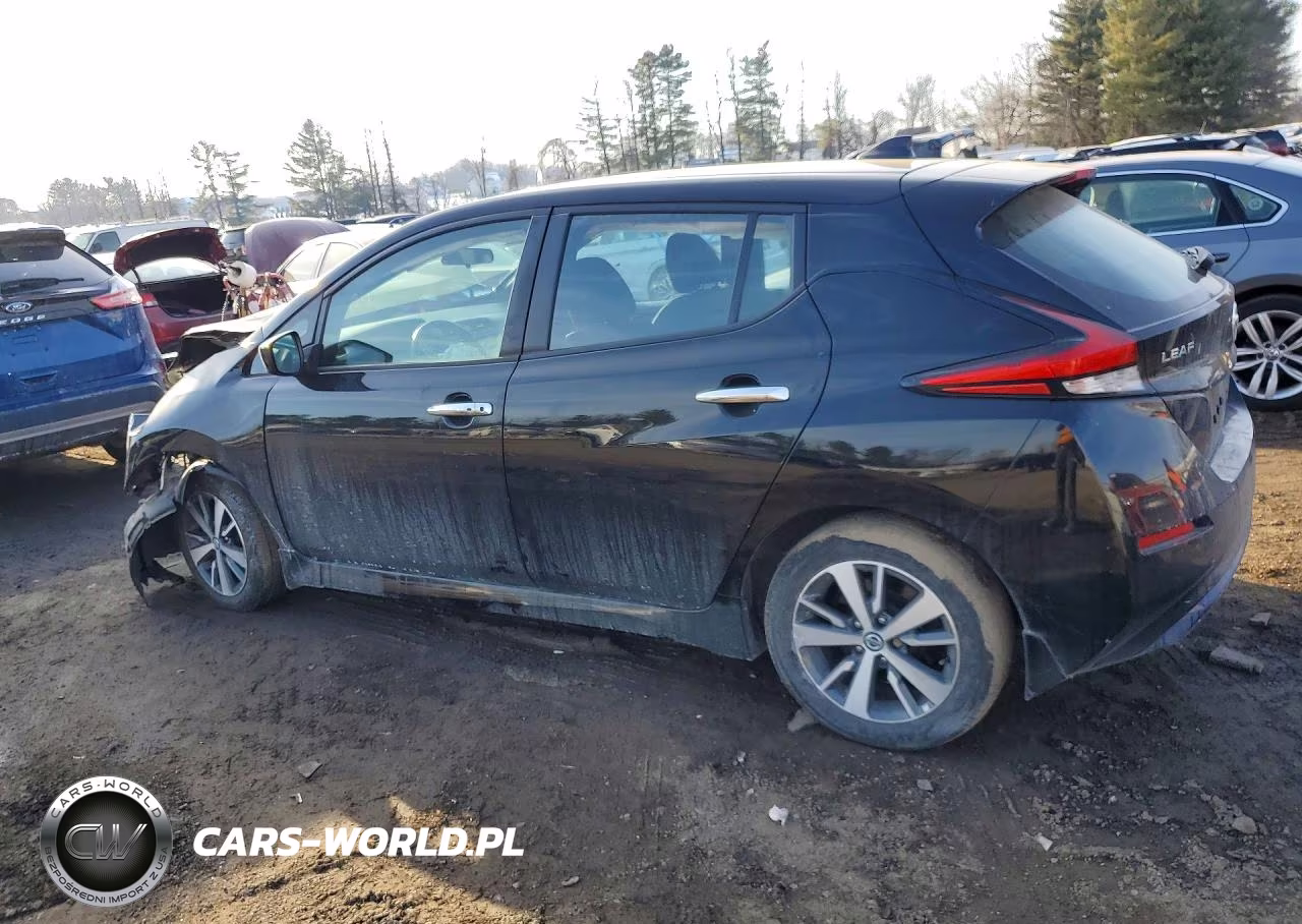 2021 Nissan Leaf S Plus VIN:1N4BZ1BVXMC553858 - 2
