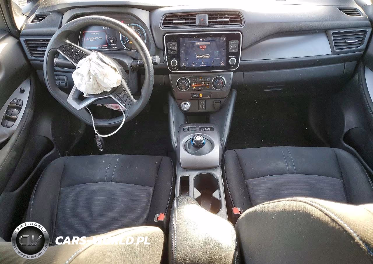 2021 Nissan Leaf S Plus VIN:1N4BZ1BVXMC553858 - 8