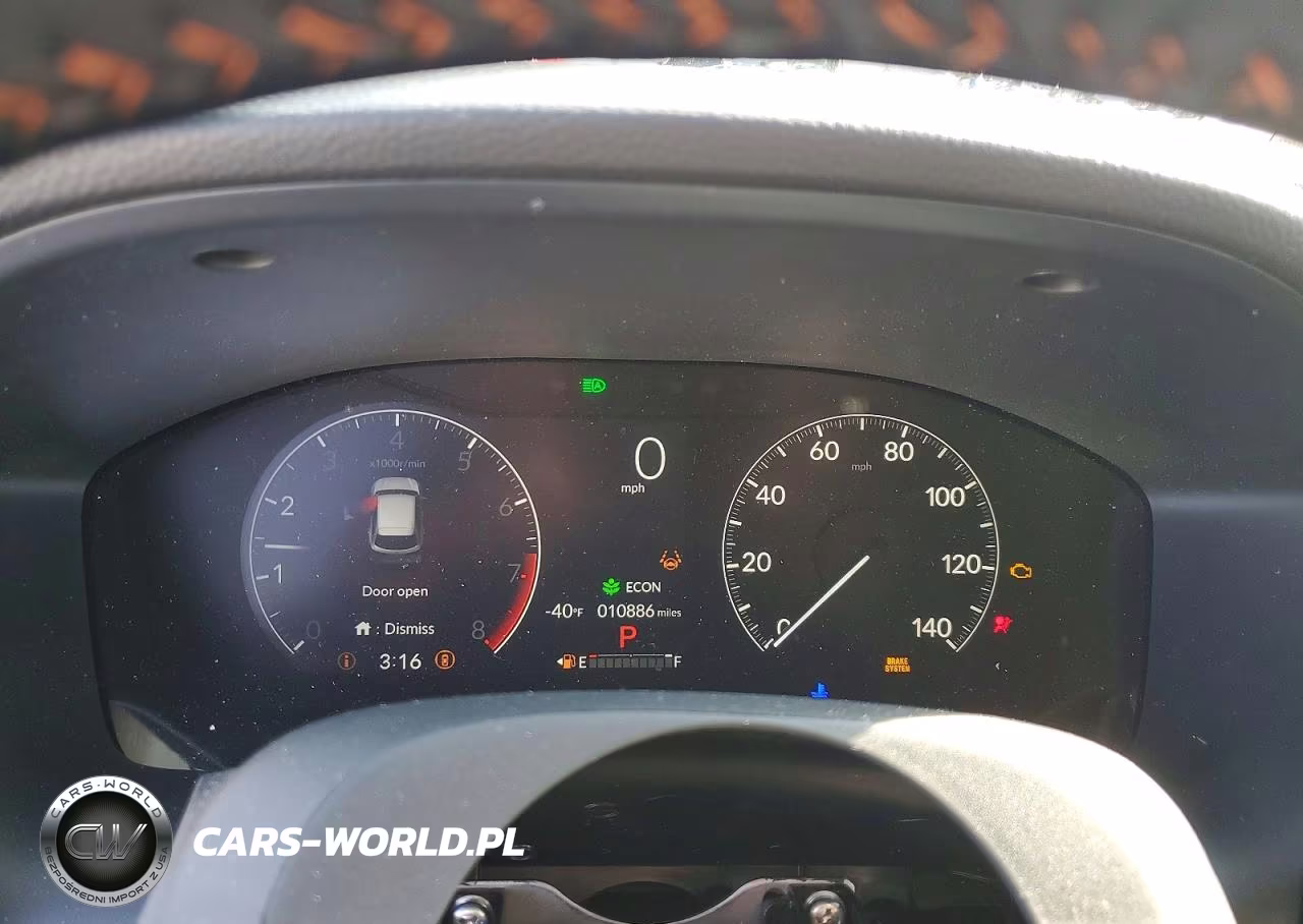 2026 Honda Hr-V Sport VIN:3CZRZ1H5XTM705760 - 9