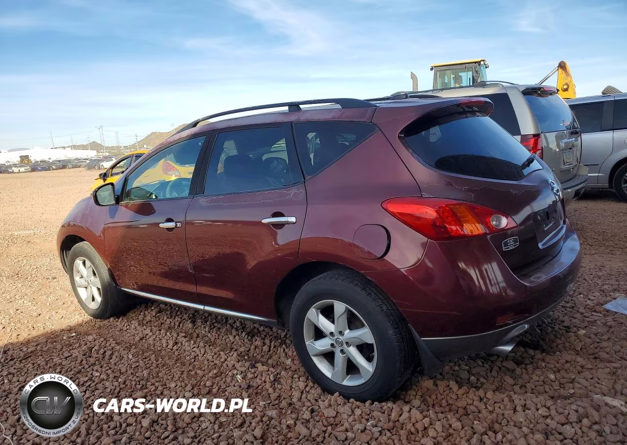 2010 Nissan Murano S VIN:JN8AZ1MU1AW002176 - 2