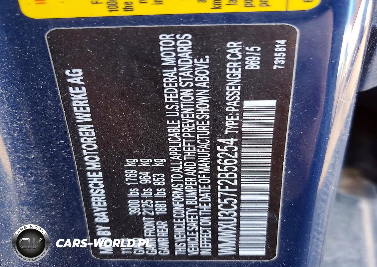 2015 Mini Cooper S VIN:WMWXU3C57F2B56254 - 12