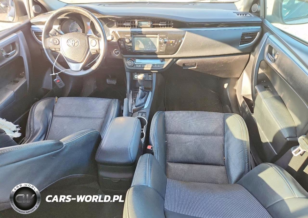2015 Toyota Corolla L VIN:5YFBURHE3FP303449 - 8