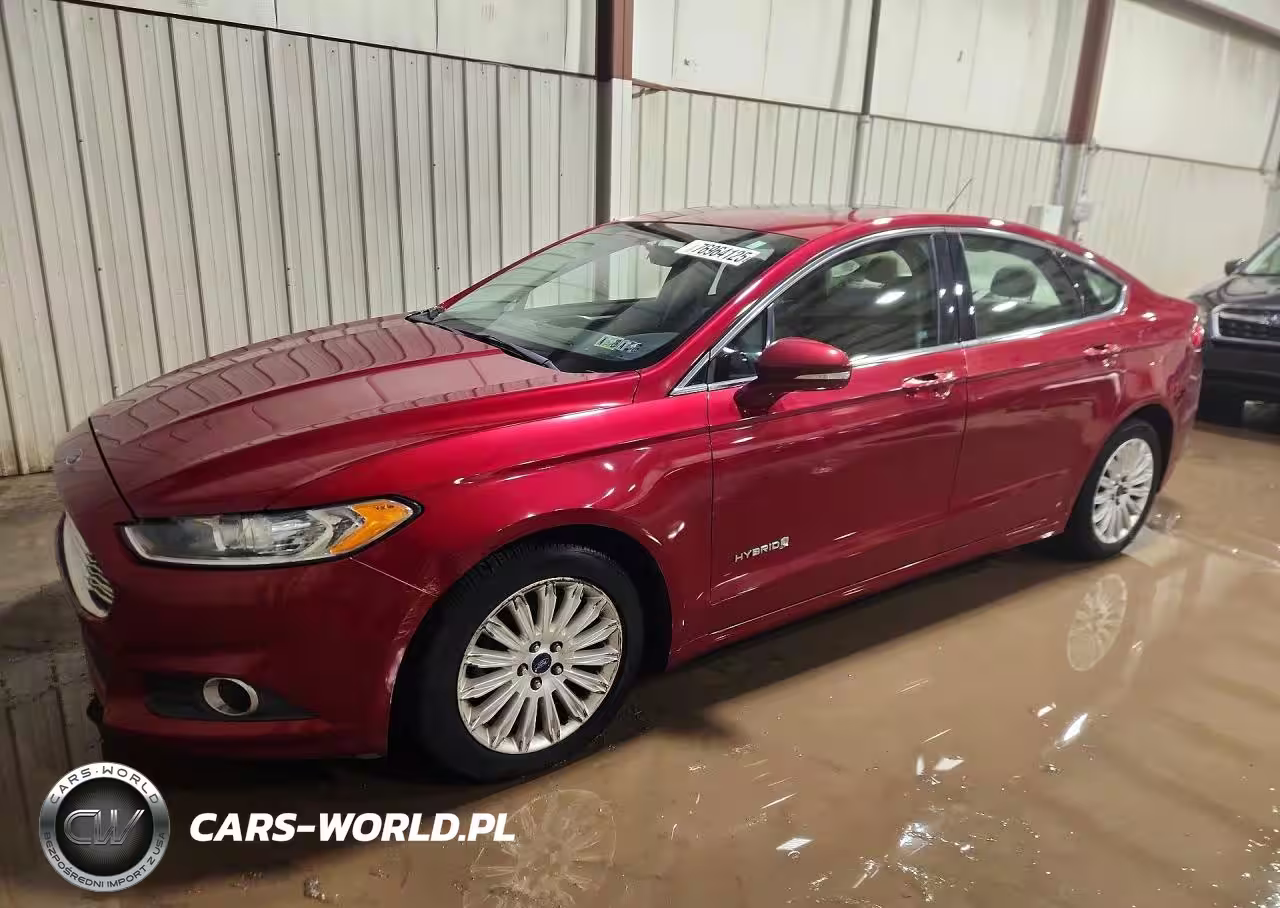 2013 Ford Fusion Se Hybrid