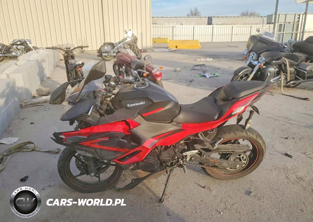 2025 Kawasaki Ex500 VIN:ML5EXGG11SDA54912 - 3