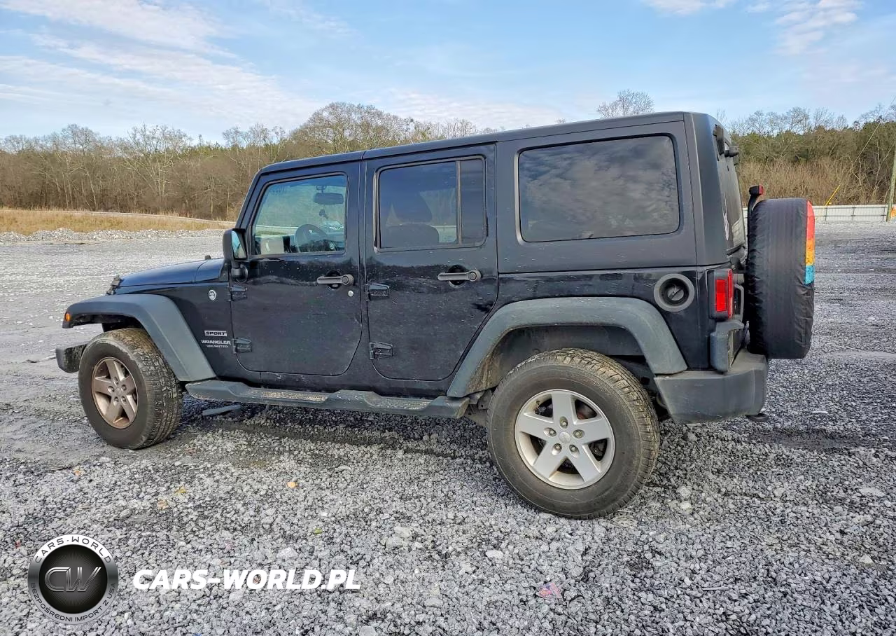 2015 Jeep Wrangler Unlimited Sport VIN:1C4BJWDG3FL566502 - 2
