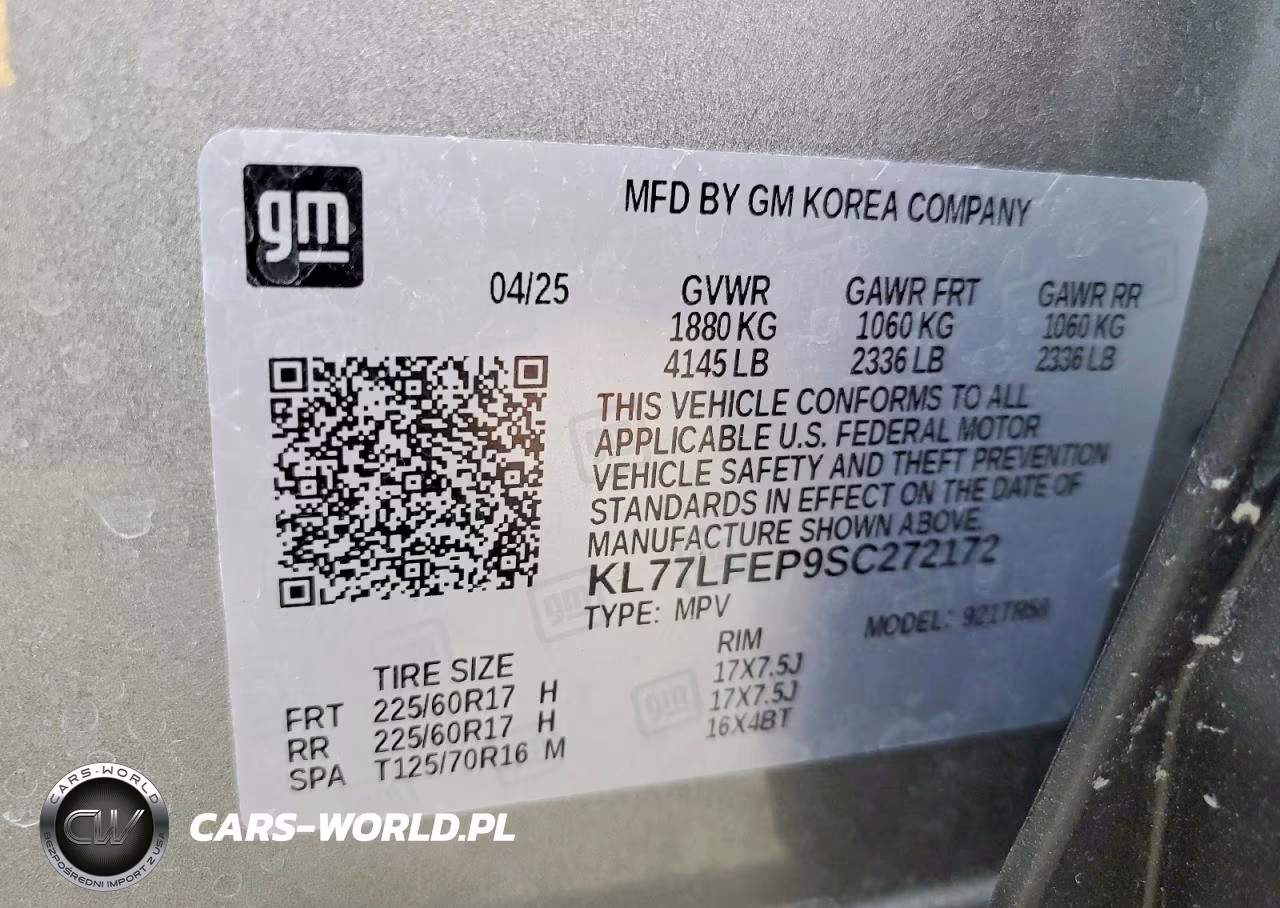 2025 Chevrolet Trax Ls VIN:KL77LFEP9SC272172 - 13