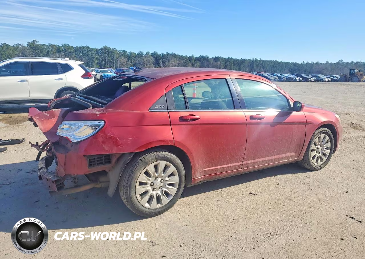 2014 Chrysler 200 Lx VIN:1C3CCBAB2EN146687 - 3