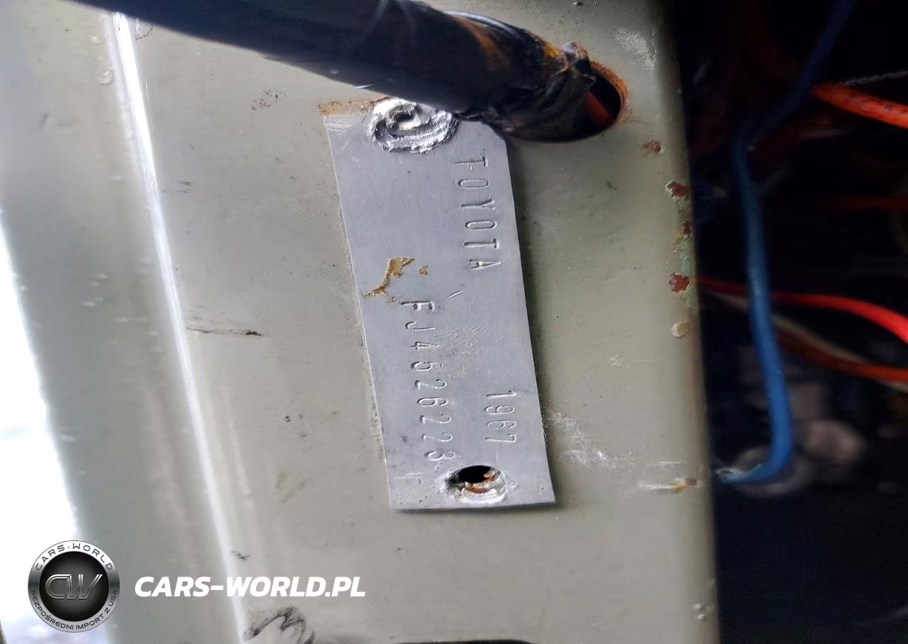 1967 Toyota Land Cruiser VIN:FJ4526223 - 12