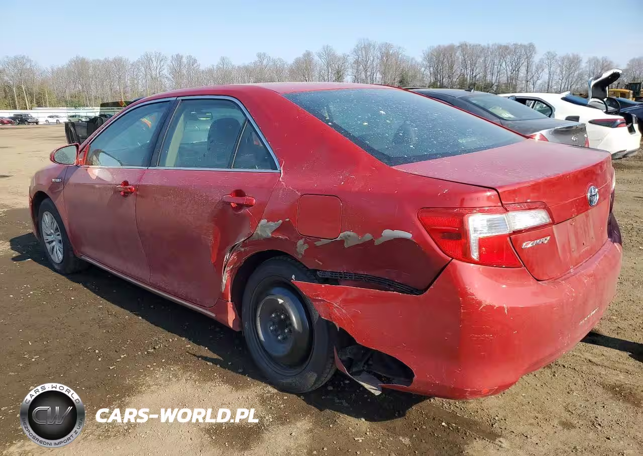 2014 Toyota Camry Hybrid VIN:4T1BD1FK6EU107447 - 2