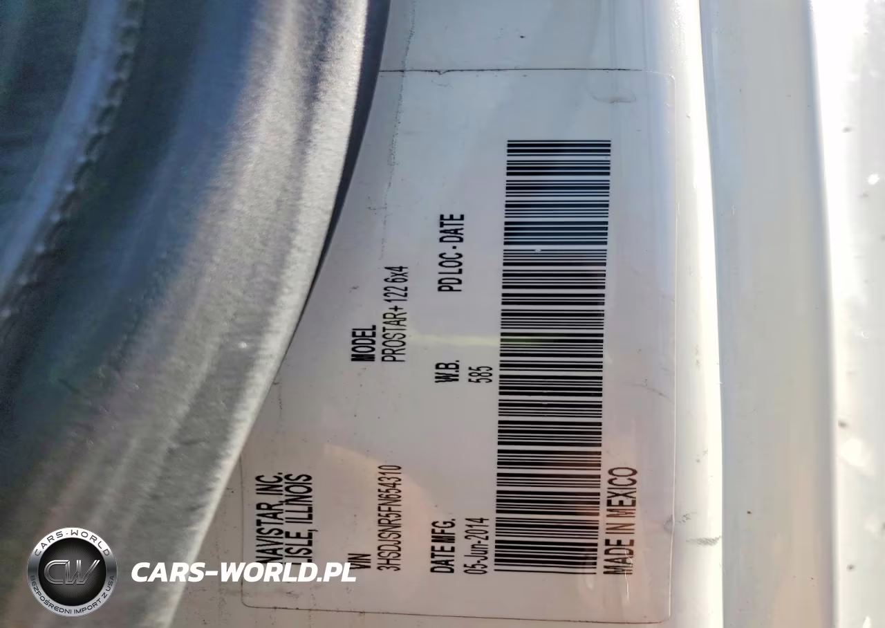 2015 International Lf687 Semi Truck VIN:3HSDJSNR5FN654310 - 10
