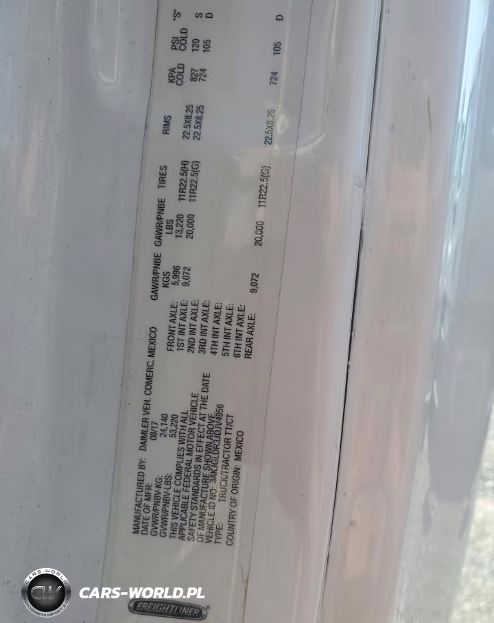 2018 Freightliner Cascadia 125 VIN:3AKJGLDR3JDJV4956 - 10
