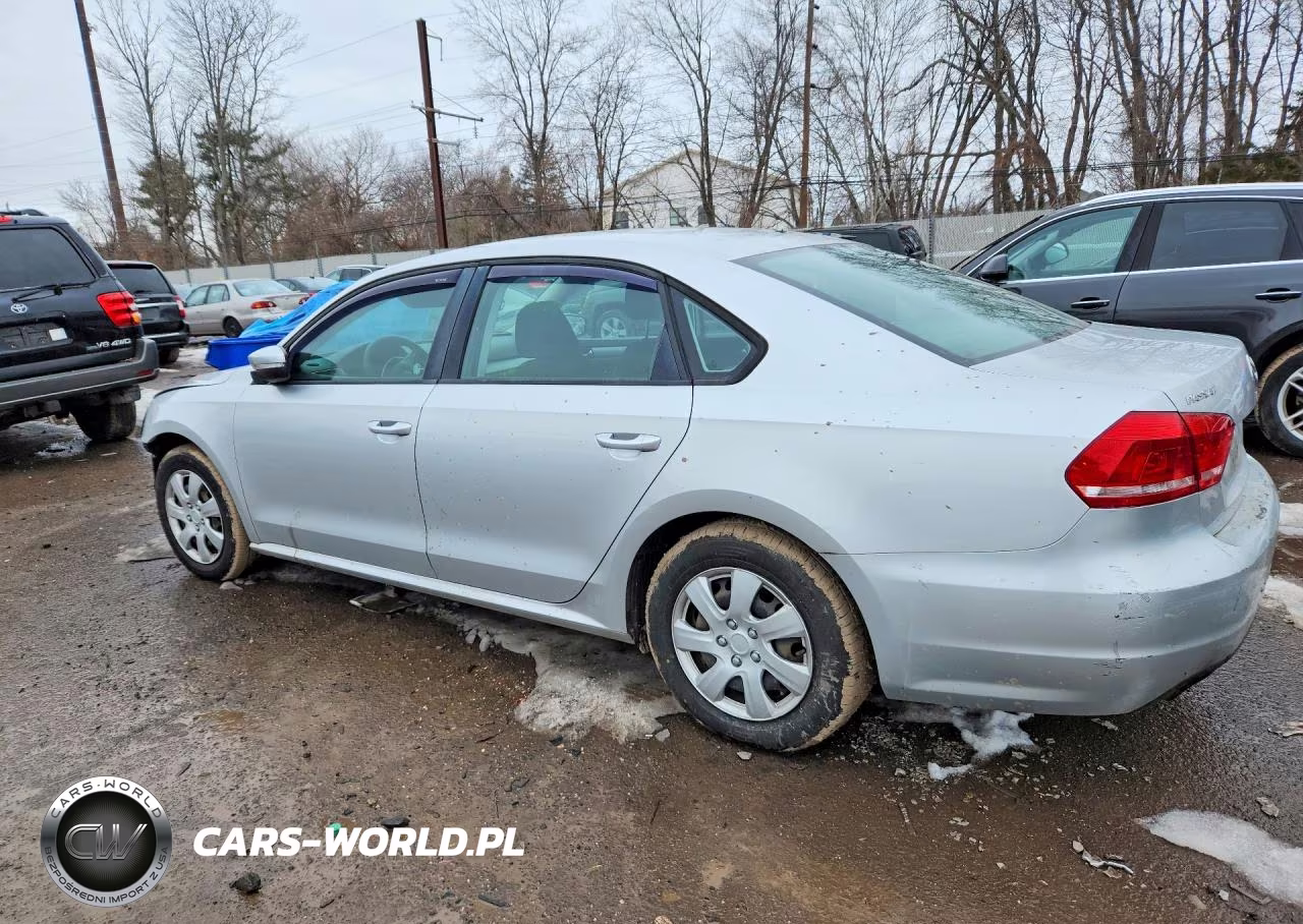 2014 Volkswagen Passat S VIN:1VWAT7A32EC060636 - 2