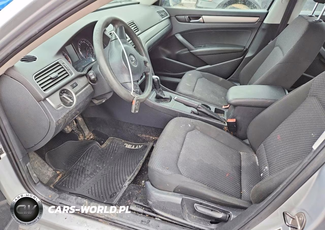 2014 Volkswagen Passat S VIN:1VWAT7A32EC060636 - 7