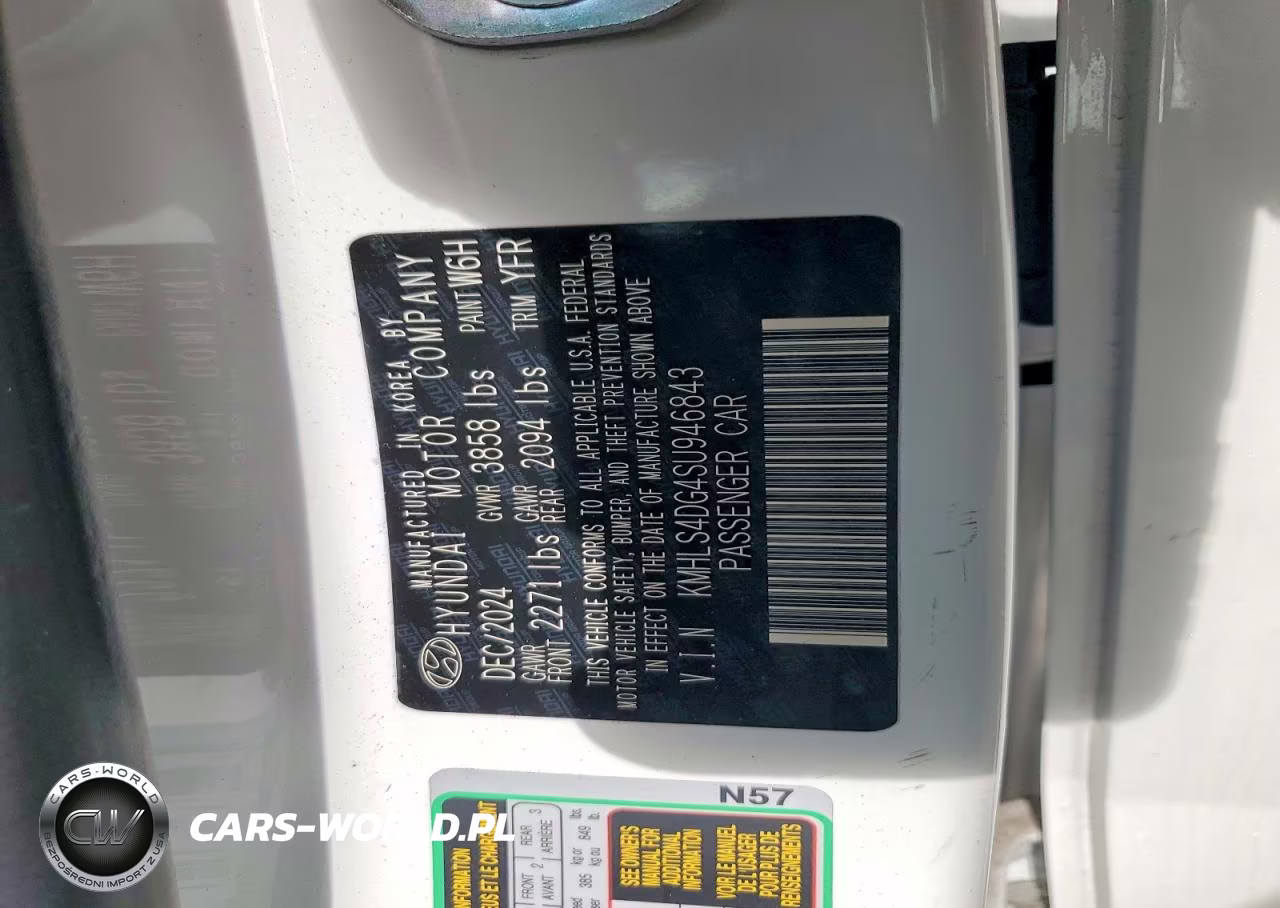 2025 Hyundai Elantra Sel VIN:KMHLS4DG4SU946843 - 13