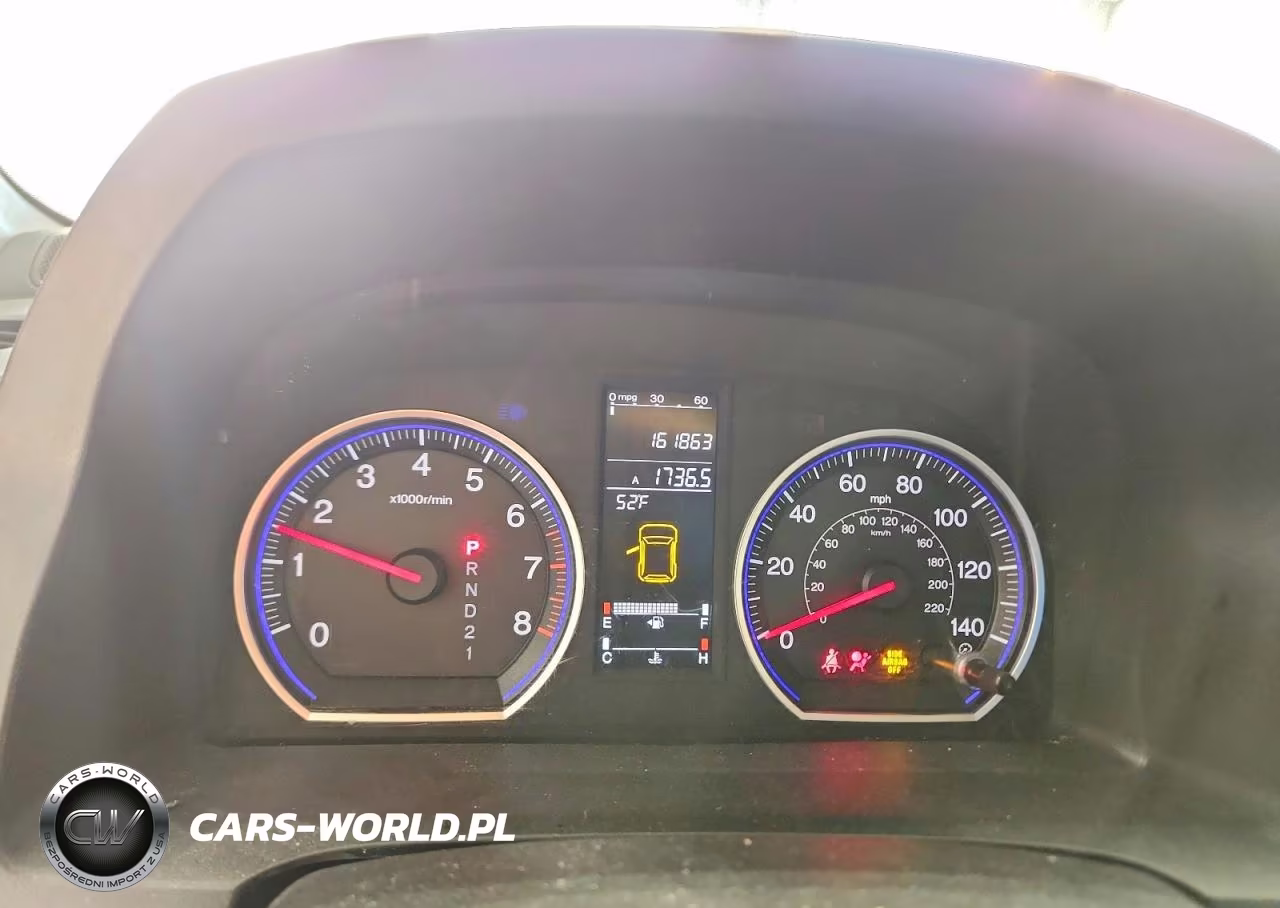 2008 Honda Cr-V Ex VIN:JHLRE48558C005756 - 9