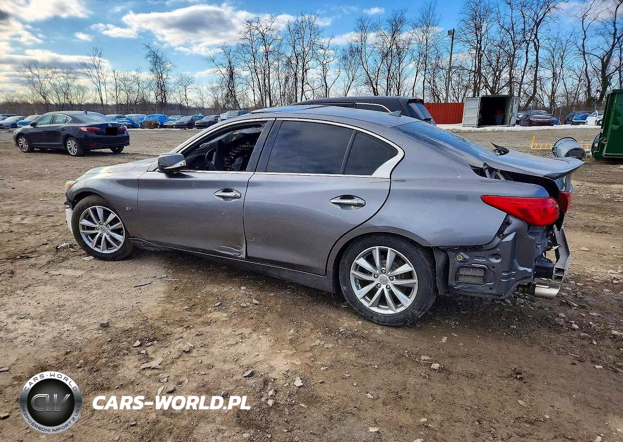 2015 Infiniti Q50 Base VIN:JN1BV7AP1FM345881 - 2