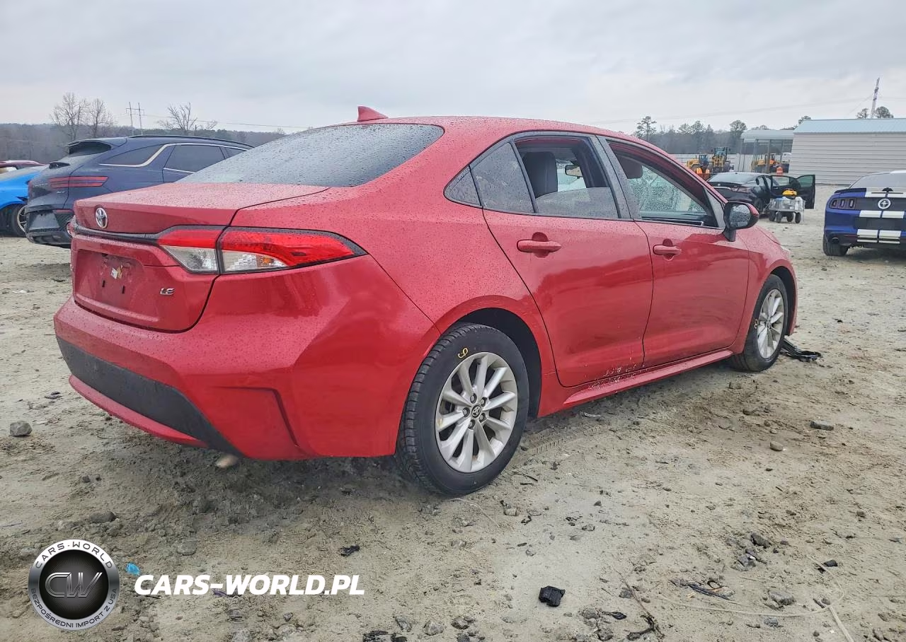 2021 Toyota Corolla Le VIN:JTDVPMAE6MJ121165 - 3