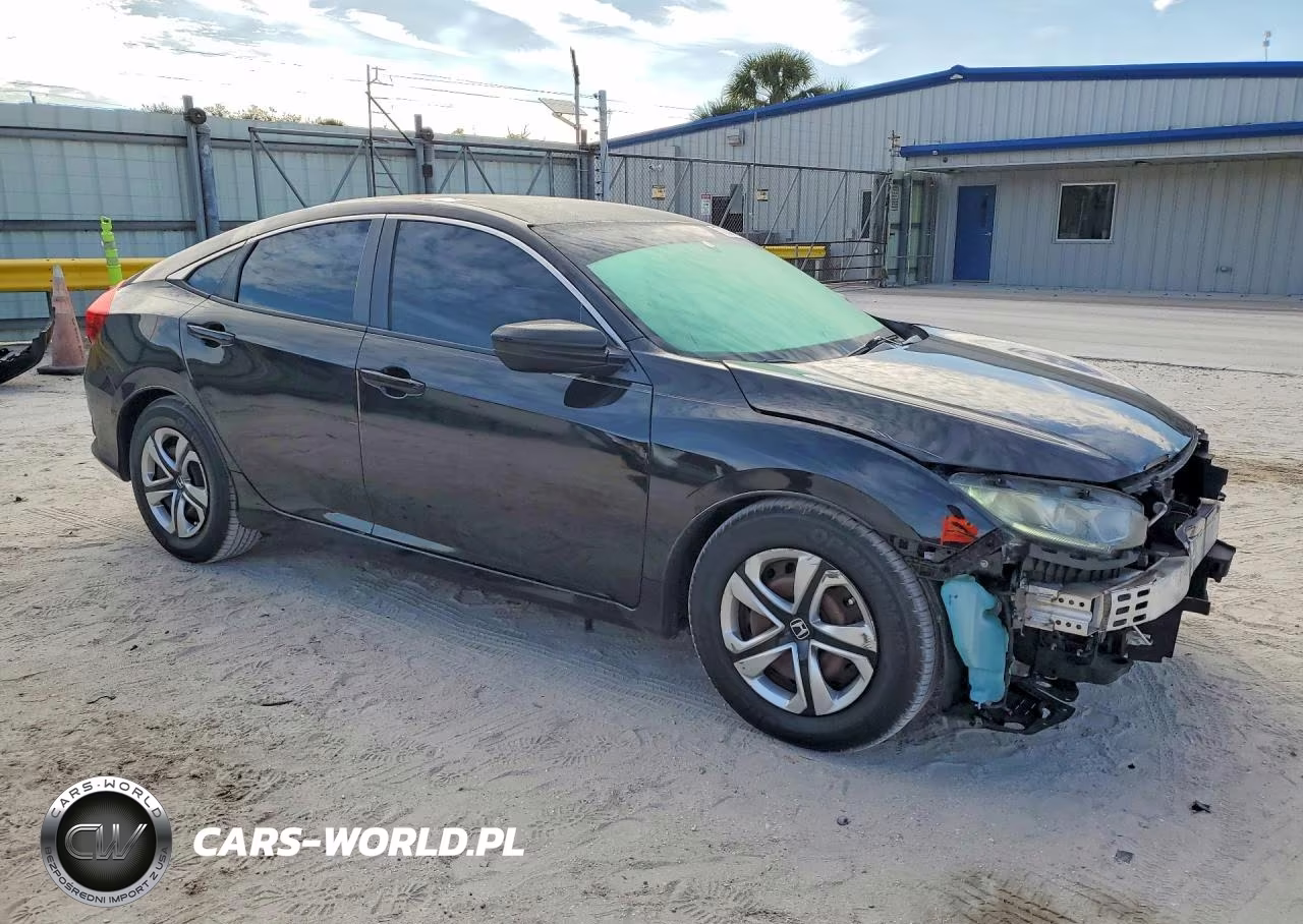 2017 Honda Civic Lx VIN:19XFC2F58HE028972 - 4
