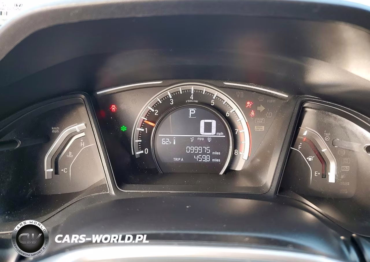 2017 Honda Civic Lx VIN:19XFC2F58HE028972 - 9