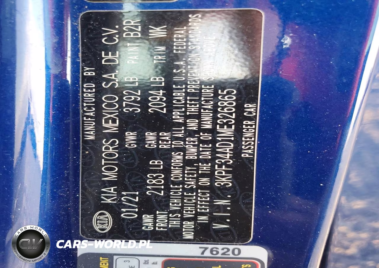 2021 Kia Forte Gt Line VIN:3KPF34AD1ME326865 - 13