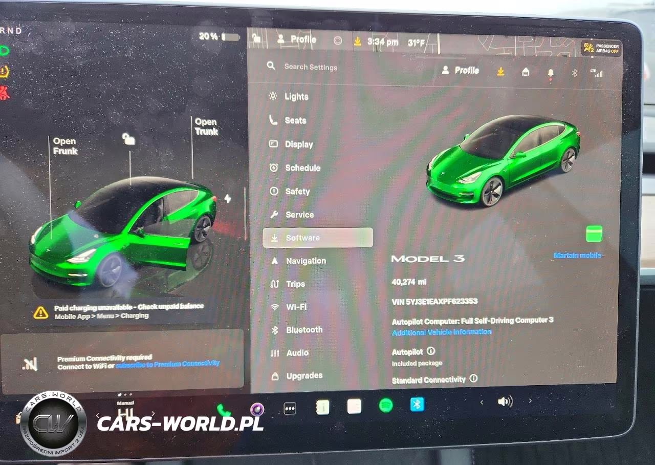 2023 Tesla Model 3 VIN:5YJ3E1EAXPF623353 - 9
