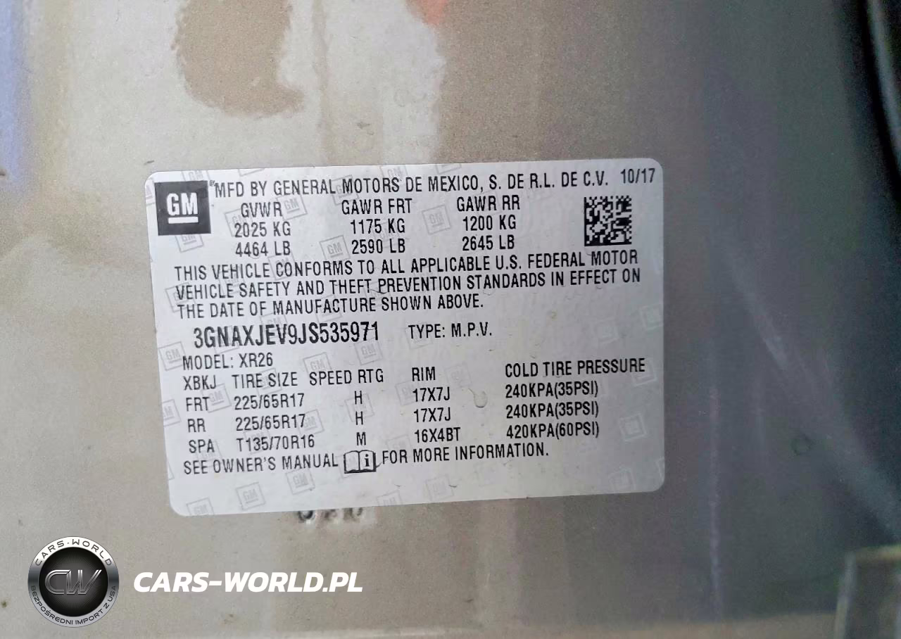 2018 Chevrolet Equinox Lt VIN:3GNAXJEV9JS535971 - 13