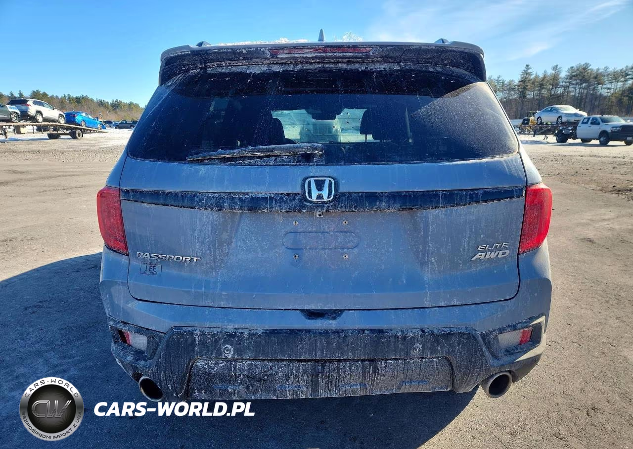 2022 Honda Passport Elite VIN:5FNYF8H01NB014325 - 6