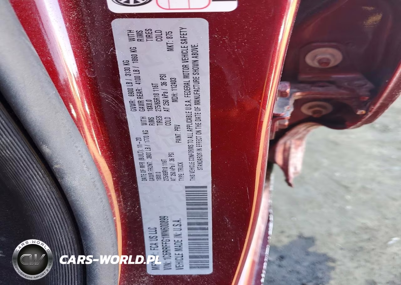 2021 Ram 1500 Big Horn-Lone Star VIN:1C6RRFFG1MN600899 - 12