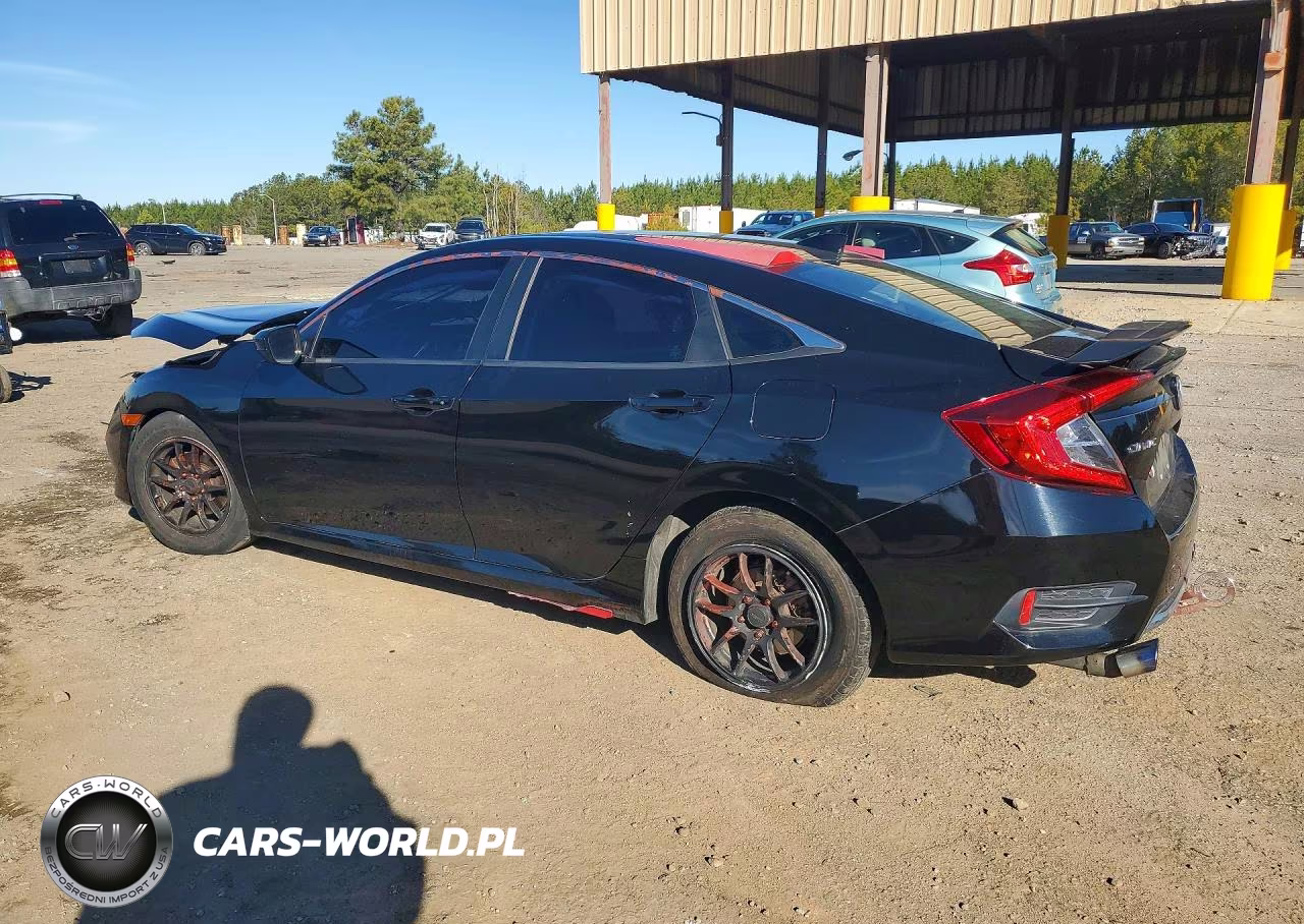 2020 Honda Civic Ex VIN:19XFC1F32LE005947 - 2