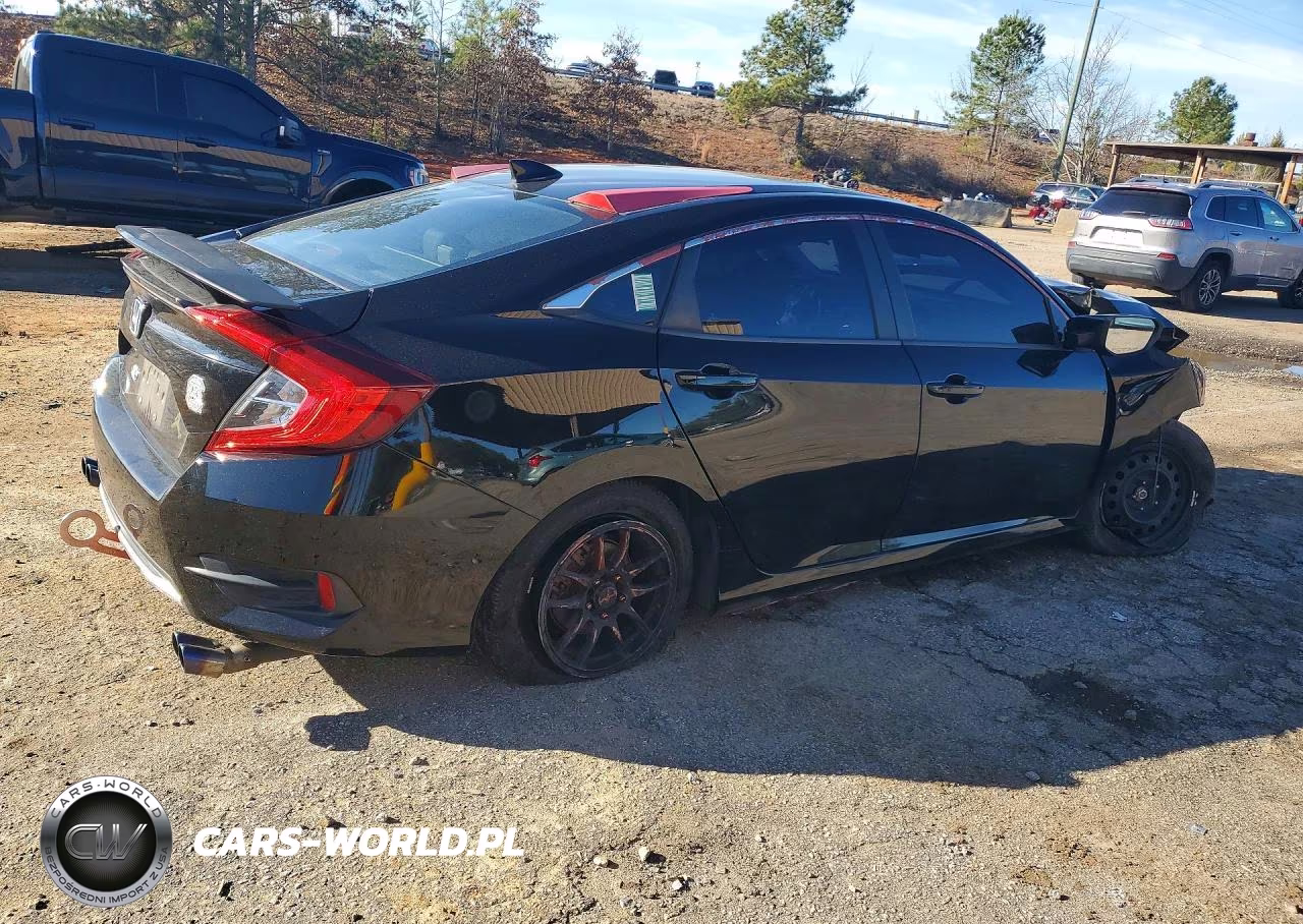 2020 Honda Civic Ex VIN:19XFC1F32LE005947 - 3