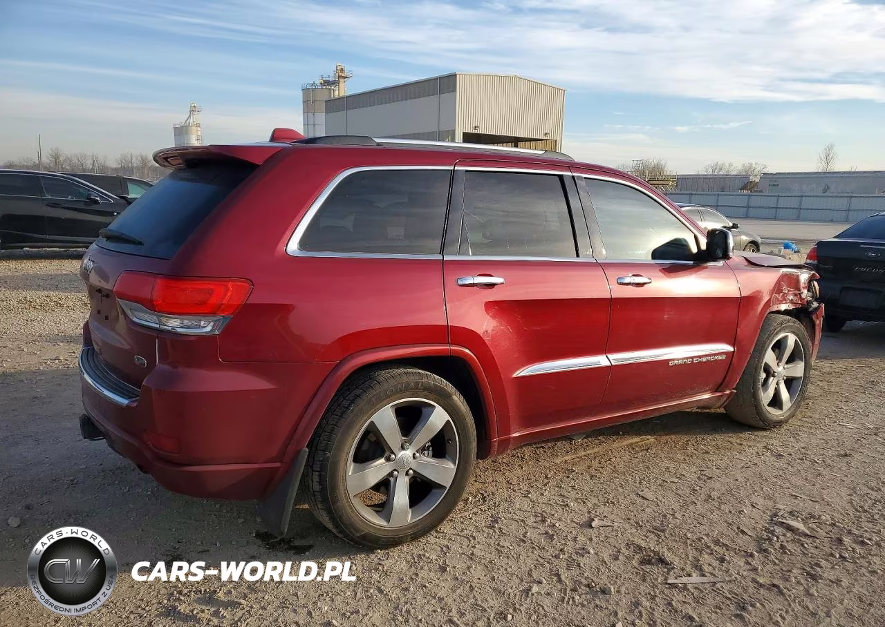 2015 Jeep Grand Cherokee Overland VIN:1C4RJFCG8FC791661 - 3
