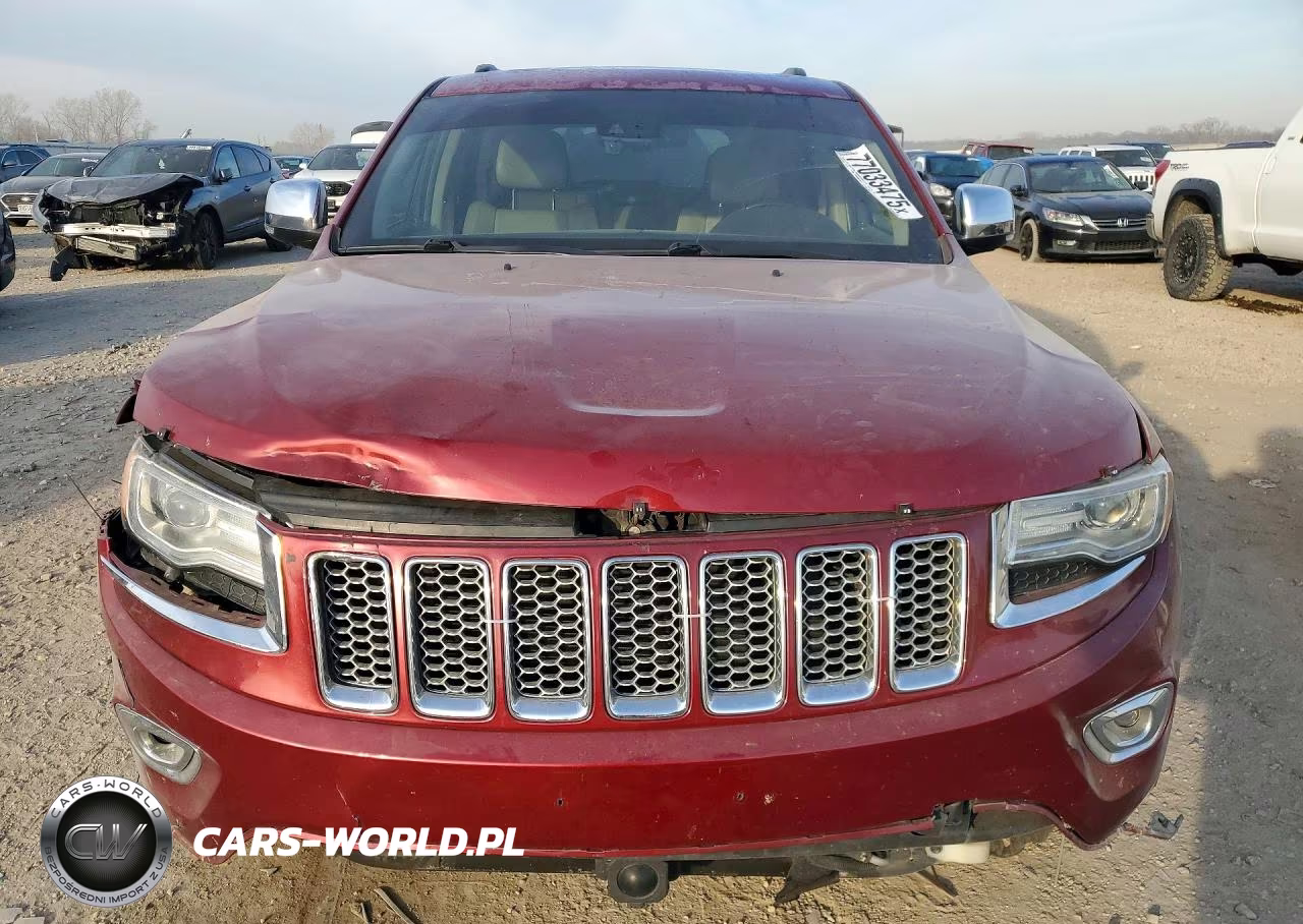 2015 Jeep Grand Cherokee Overland VIN:1C4RJFCG8FC791661 - 5