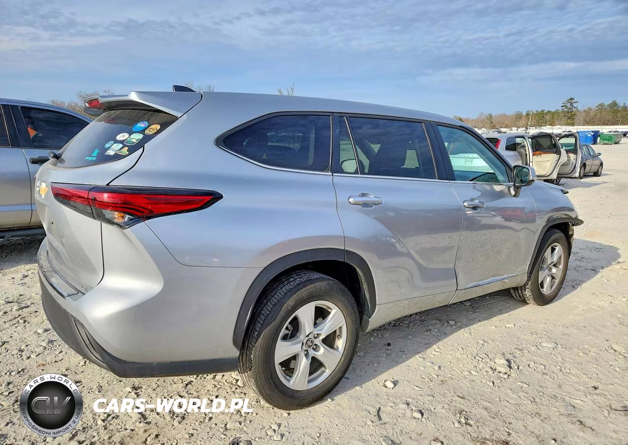 2023 Toyota Highlander L VIN:5TDKDRAH8PS047421 - 3