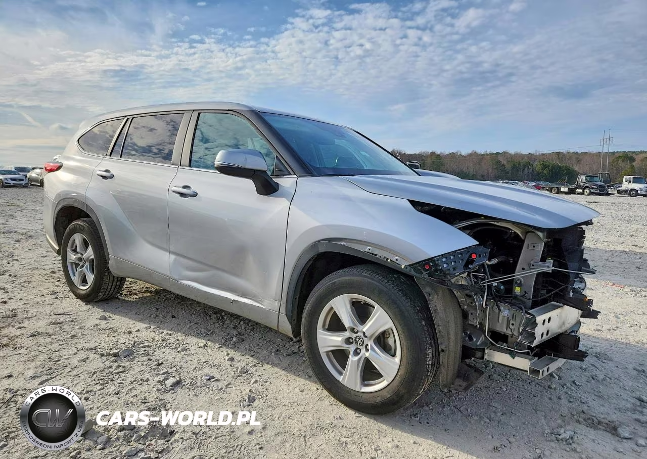 2023 Toyota Highlander L VIN:5TDKDRAH8PS047421 - 4