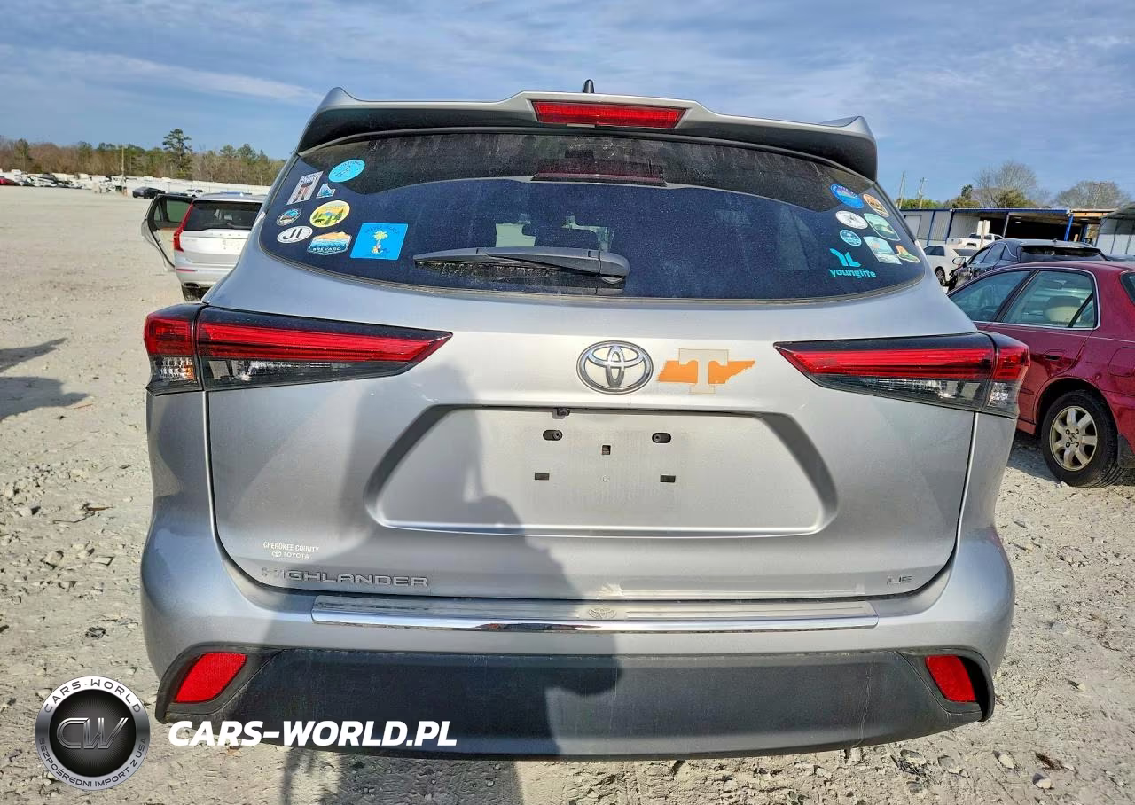 2023 Toyota Highlander L VIN:5TDKDRAH8PS047421 - 6
