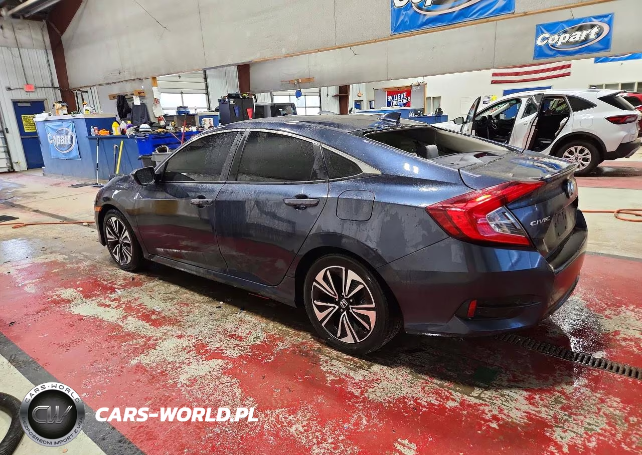 2017 Honda Civic Ex VIN:19XFC1F35HE210573 - 2