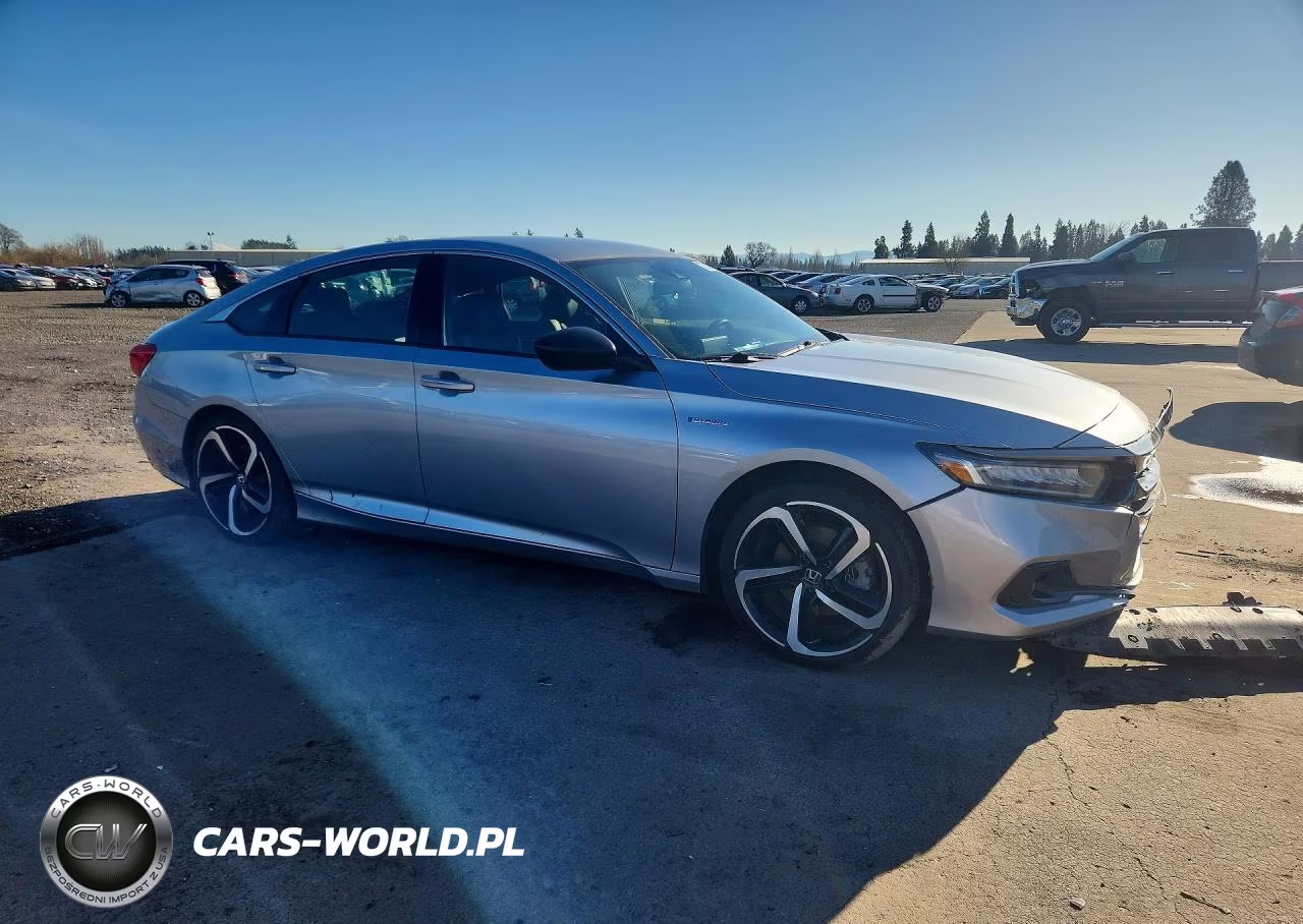 2022 Honda Accord Hybrid Sport VIN:1HGCV3F28NA042721 - 4