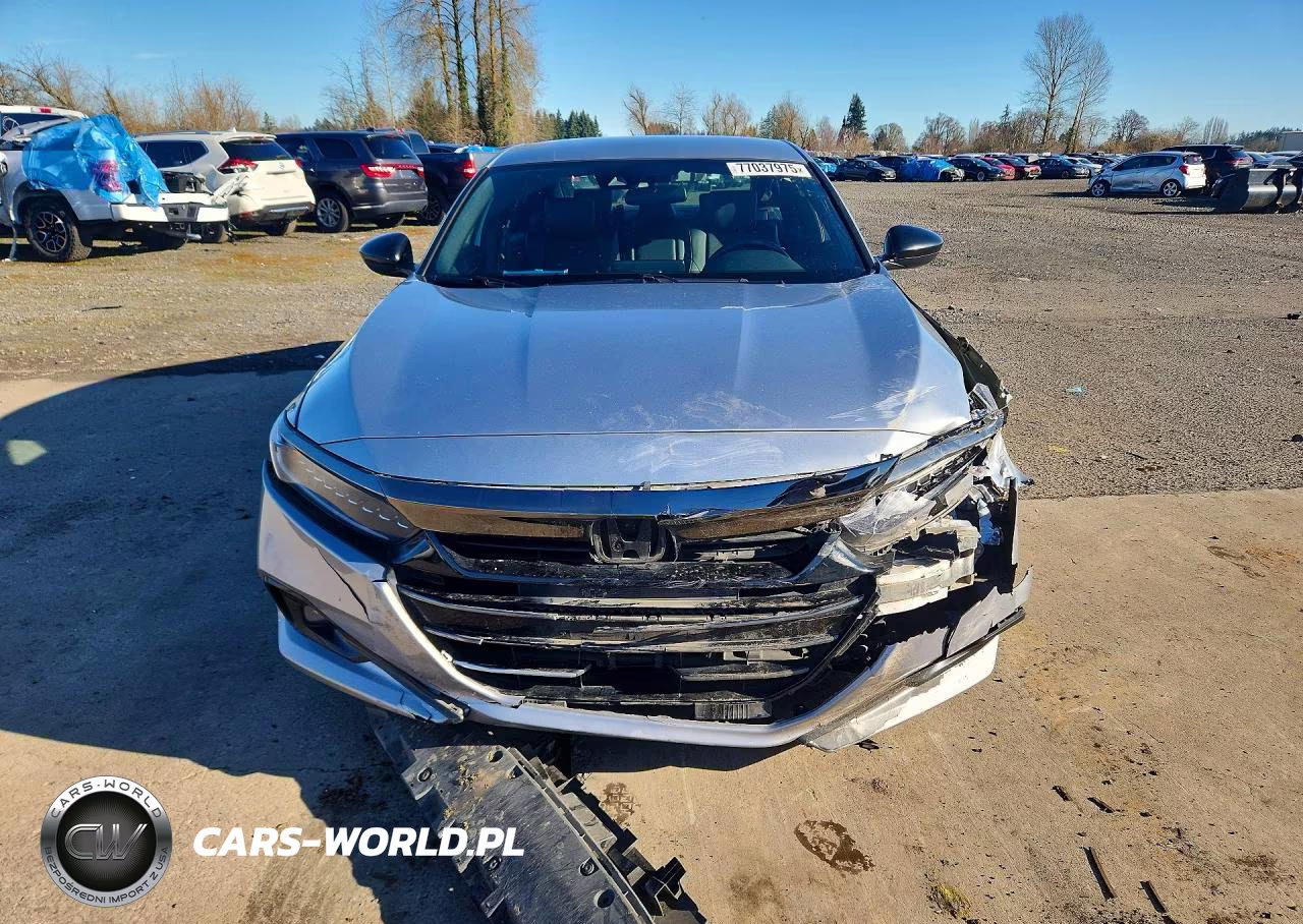 2022 Honda Accord Hybrid Sport VIN:1HGCV3F28NA042721 - 5