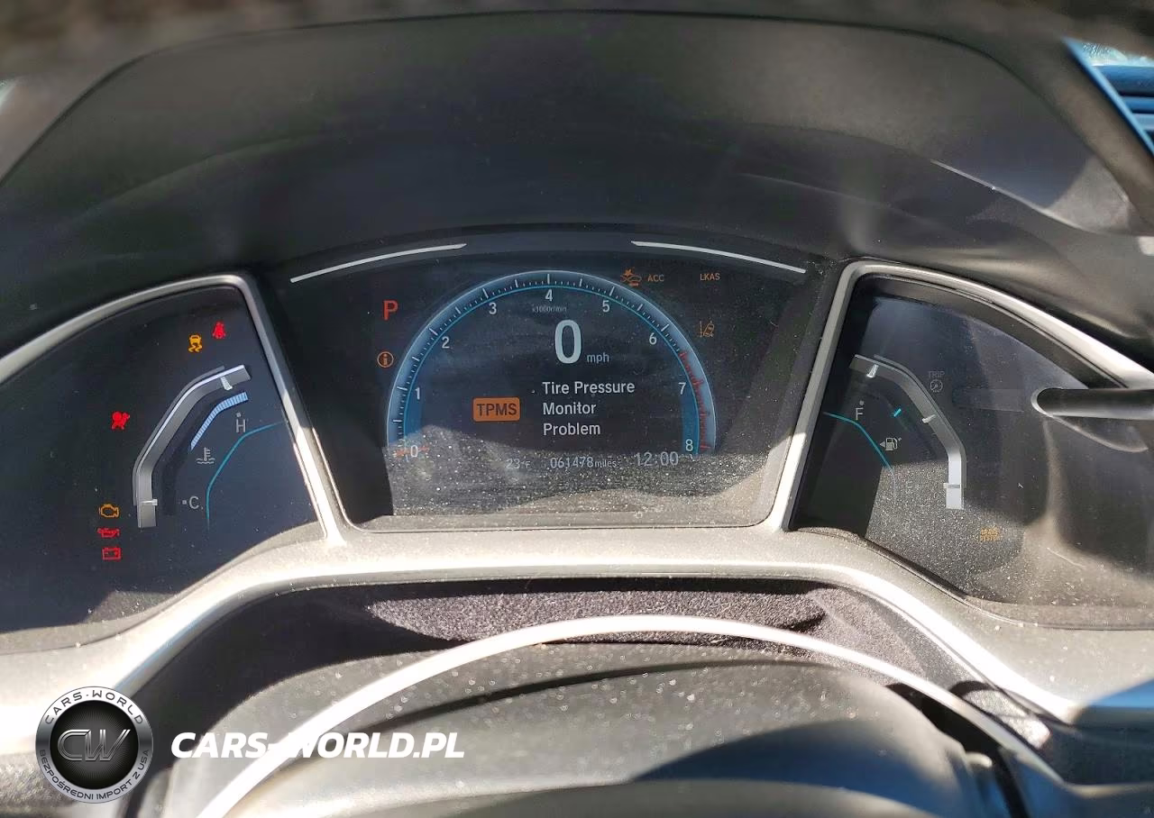 2019 Honda Civic Ex VIN:19XFC1F31KE207743 - 9